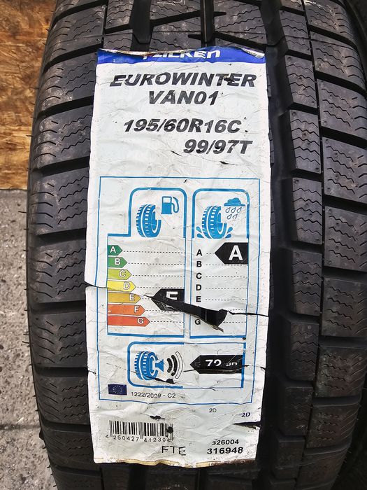 Nowe!!  195/60 r16C Falken Eurowinter. 2025rok