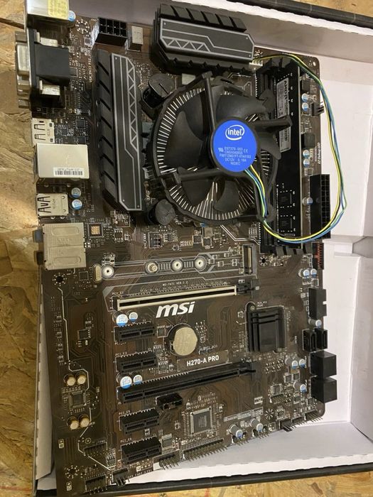 msi h270 a pro - купить компьютеры и комплектующие - Цена на OLX.ua