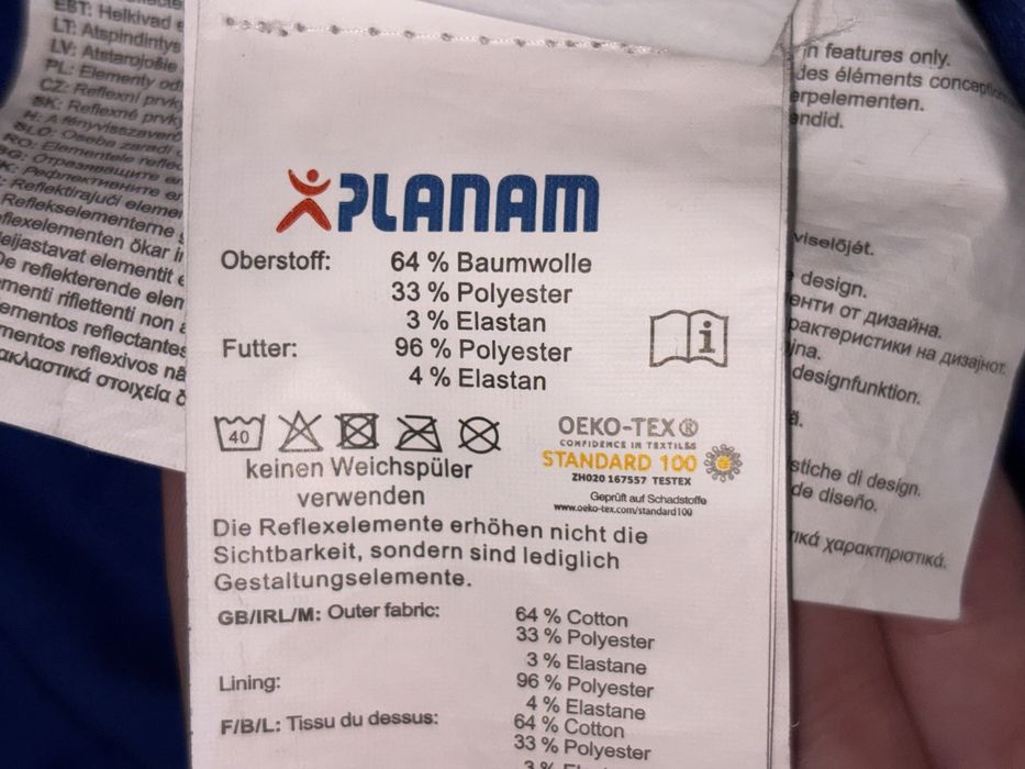 Spodnie robocze BHP Planam