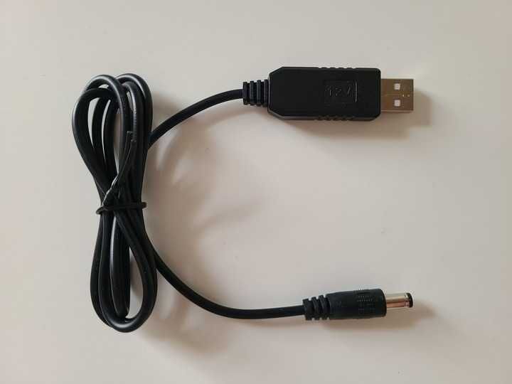 USB провод 5В на 12В, кабель питания для роутера модема led ленты