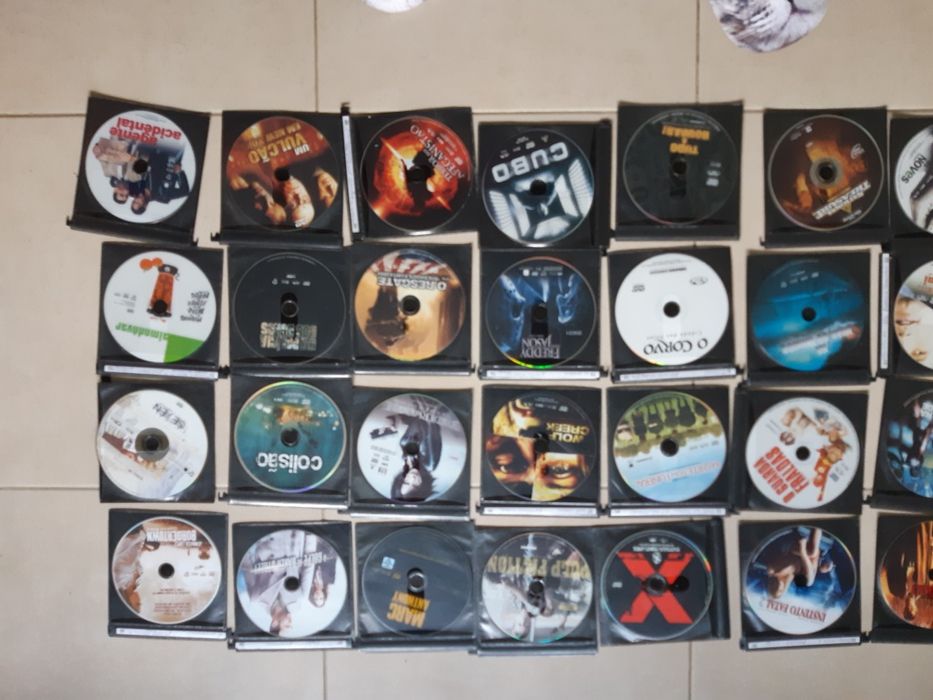 Lote 95 DVDS seminovos