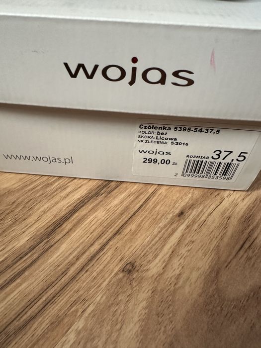 Buty czółenka szpilki roz. 37,5 Wojas