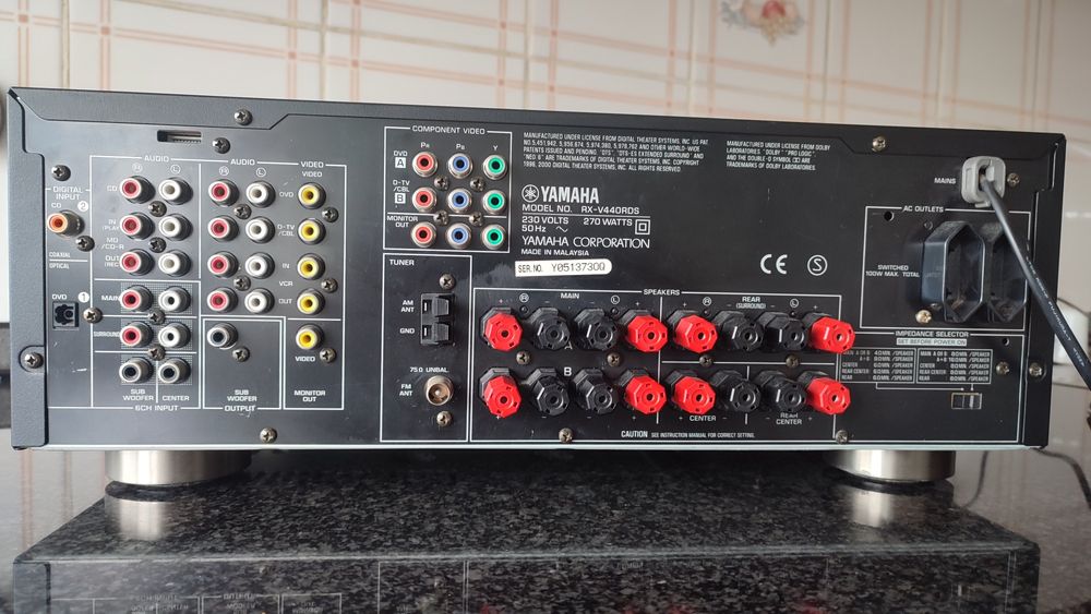 Amplificador Yamaha RX-V440RDS