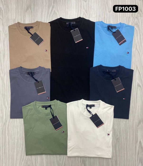 Koszulka męska tshirt Tommy kolory krótki rękaw premium M-XXXL