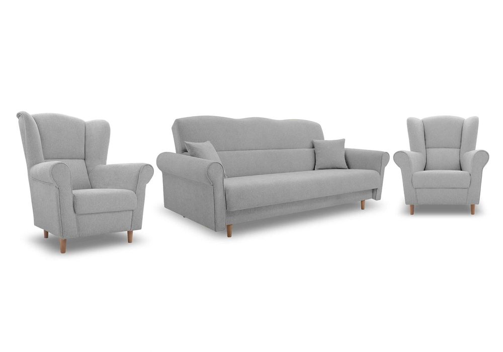 Zestaw Loft kanapa 2 fotele IDŹCZAK MEBLE