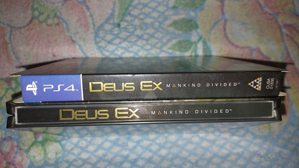 Deus Ex Mankind Divided Day One Edition Steelbook PS4 i PS5