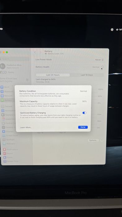 Macbook pro 13 M1 256gb