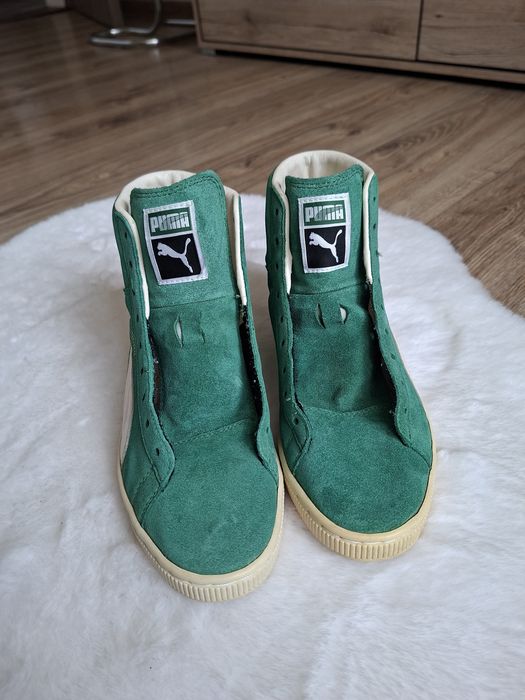 Wysokie zielone sneakersy Puma 38 adidasy