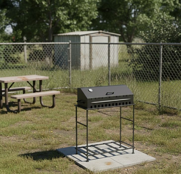 мангал з кришкою мангал з підставкою під казан мангал розбірний