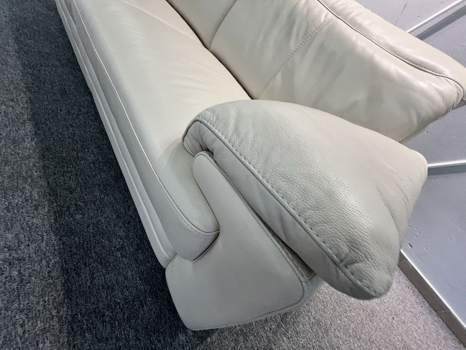 Диван трійка шкіряний мякий