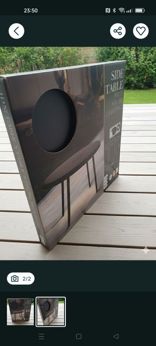 Stolik solarny 50 cm