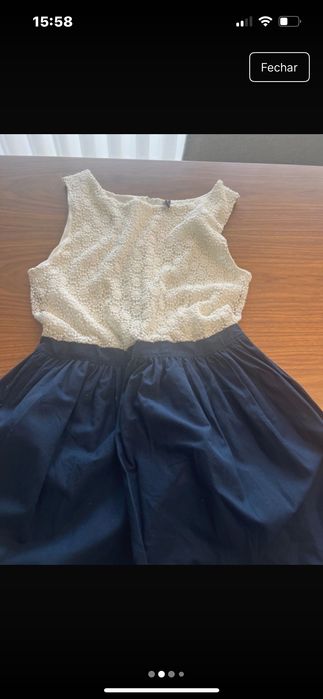 Vestido Nafnaf como novo