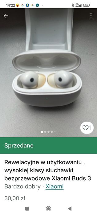 Słuchawki bezprzewodowe xiaomi Bus 3