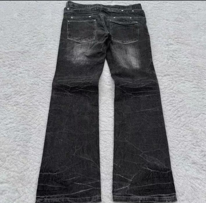 Джинси flared faded jeans клеш кльош джинсы opium baggy jaded london