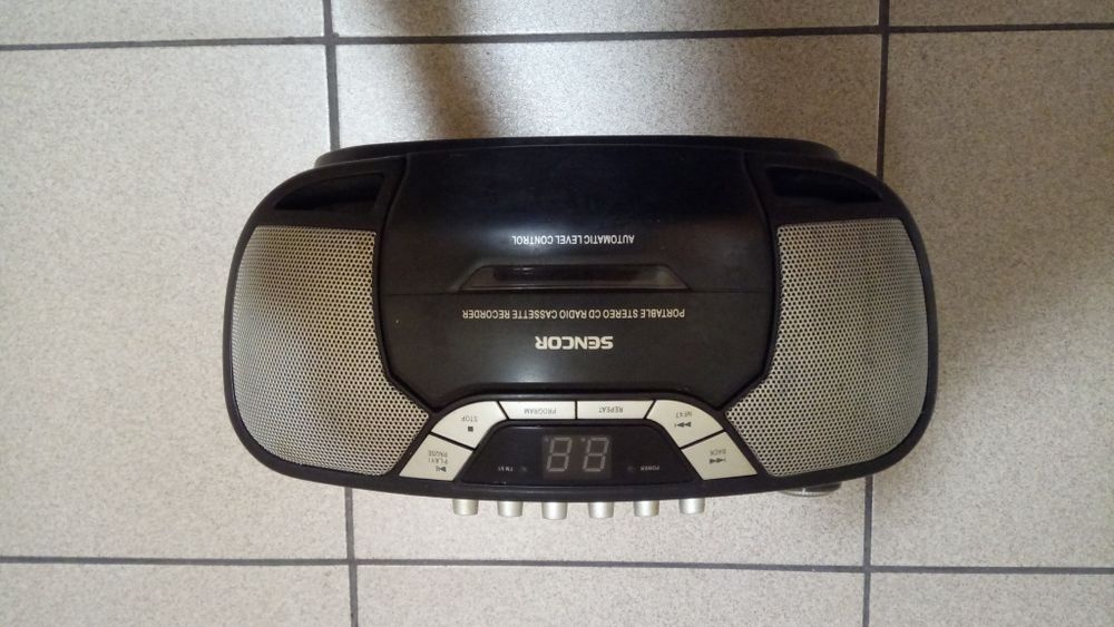 Radiomagnetofon, CD, Sencor spt 207
