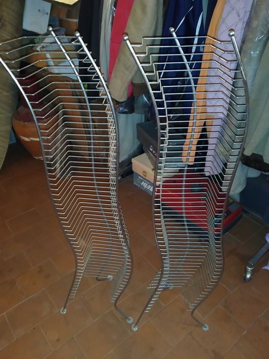 Suporte para 50 cd/dvd, 2 unidades em metal