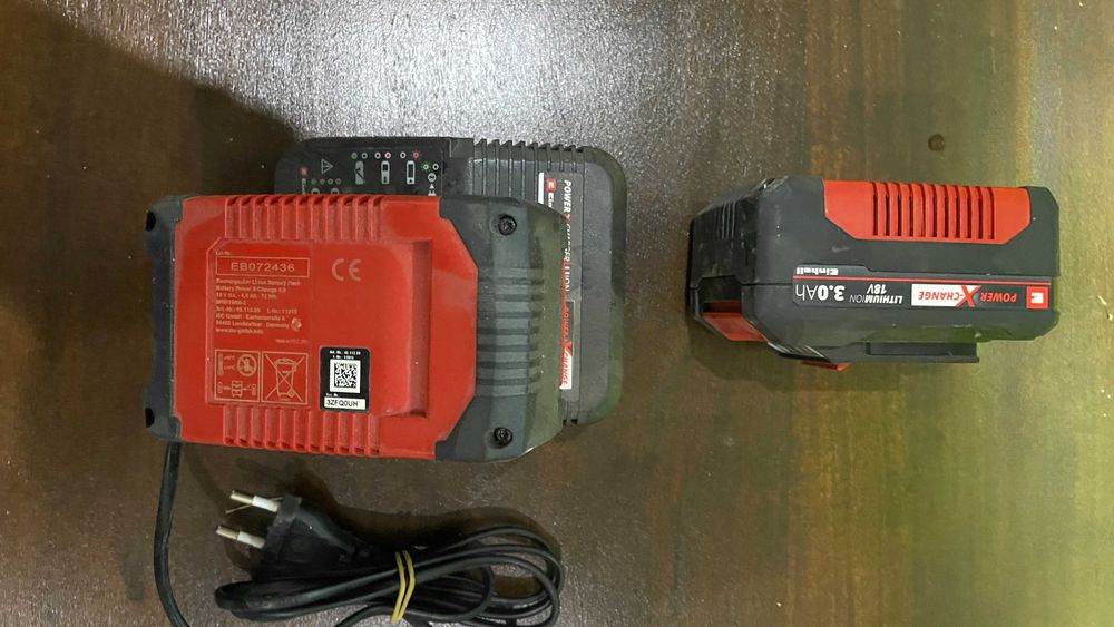 Einhell 18V 4Ah akumulatory oraz ładowarki