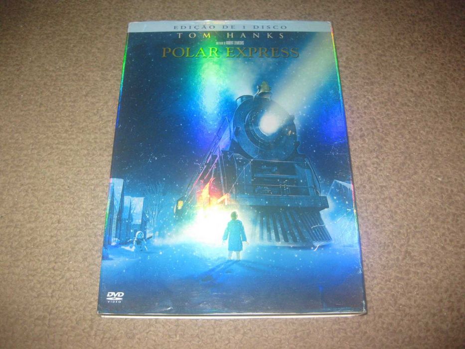 DVD "Polar Express" com Tom Hanks numa Edição Especial em Slidepack!