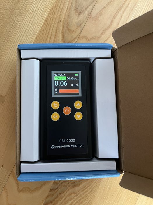 Dozymetr licznik geigera RM-9000