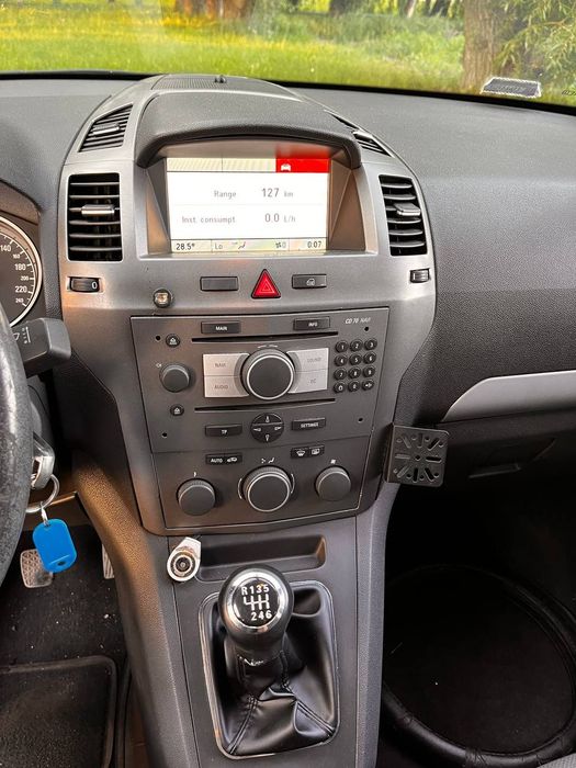 Opel Zafira B 1.9CDTI 120KM 2005r, NAVI klima 7 os