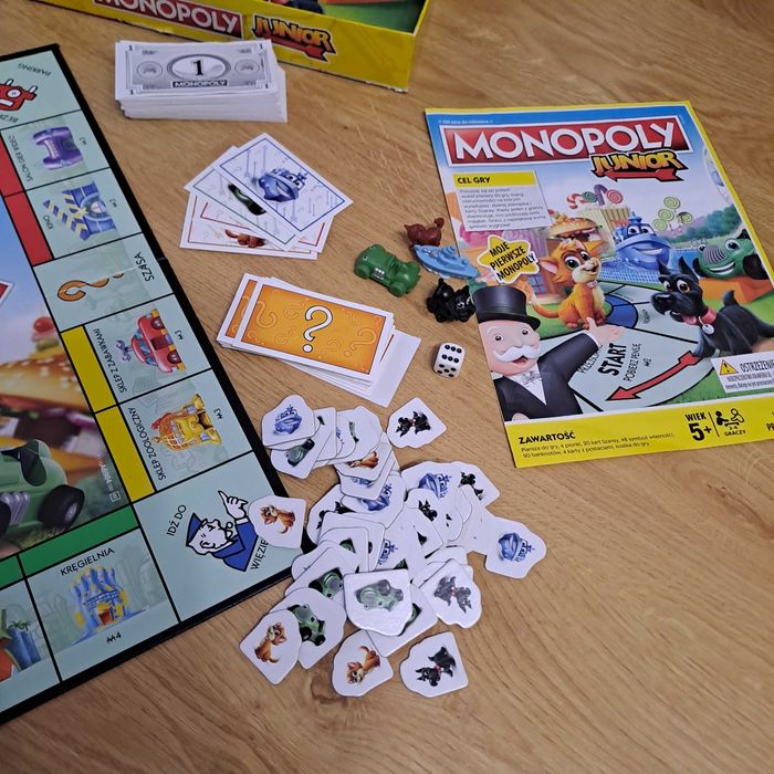 Gra rodzinna Monopoly Junior