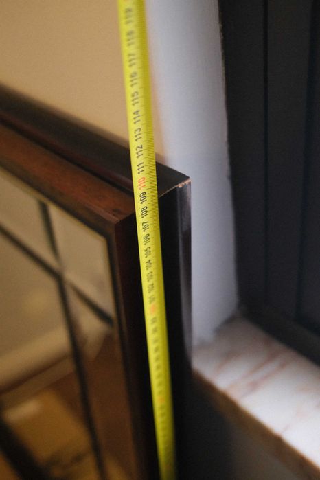 Espelho Clássico de Coleção com Presença - Cristal e Raiz de Nogueira