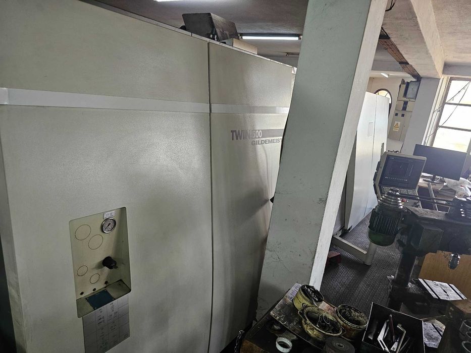 Usługi CNC - Toczenie i Frezowanie - Gildemeister TWIN 500