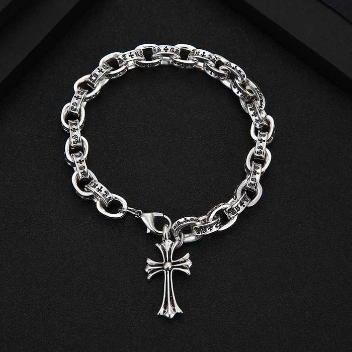 Браслет Chrome Hearts | Браслет на руку Хром Хартс с крестом