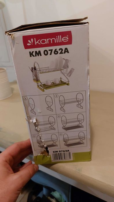 Suszarka do naczyń Kamille zielona