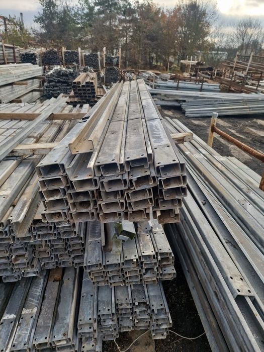 Profil półzamknięty łata słup 80/40 3.4m