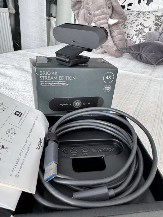 Камера Logitech brio stream cam 4k