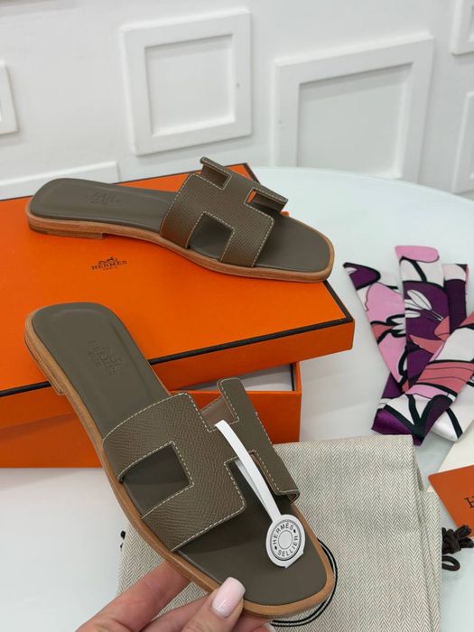 Шльопанці Hermes Oran люкс