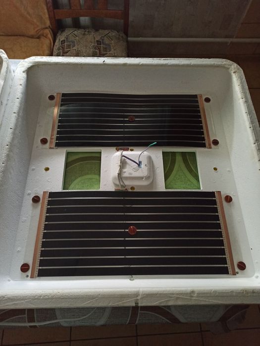 Інкубатор інфрачервоний разом з терморегулятором.