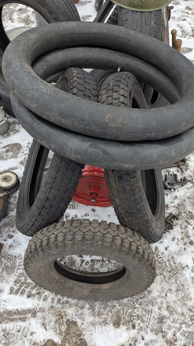 Шины мотоцикл МТ"новые,+ камеры,"СССР+ муравей