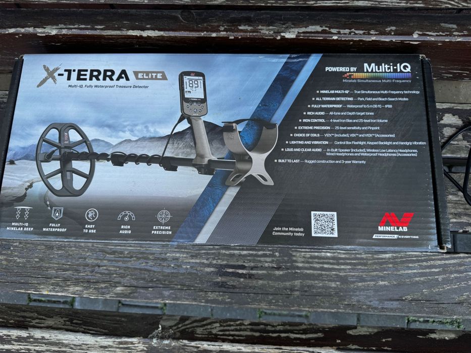 Металошукач Minelab X-terra elite Multi-IQ
