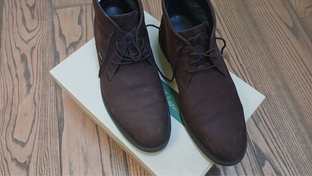 Чоловічі осінні туфлі Clarks, розмір 44, устілка 29,5,  ціна 900 грн.