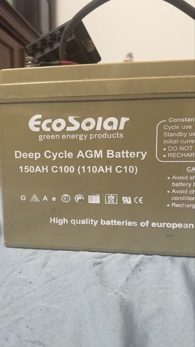 Bateria Solar EcoSolar 150Ah
