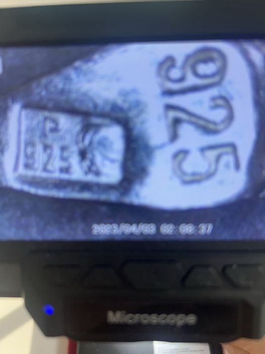 Srebrny komplet ocechowany w Poznaniu