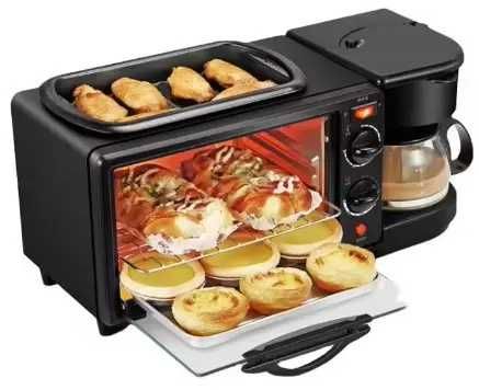 Электрическая духовка 3в1 1050ват ATLANFA AT-301