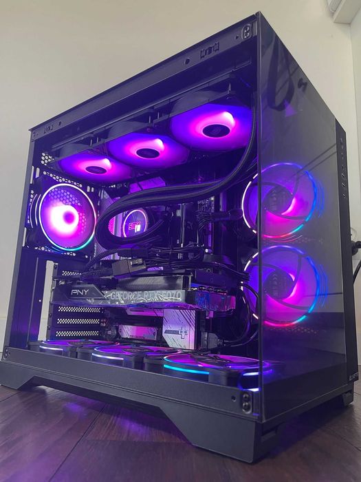 AMD 9800x3d RTX 5070ti 32gb ddr5 ARGB Komputer do gier gejmingowy