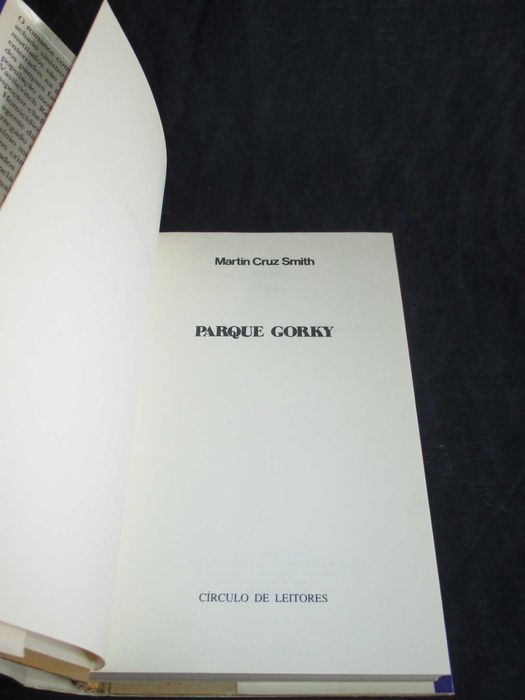 Livro Parque Gorky Martin Cruz Smith