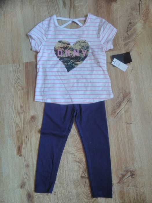 "Donna Karan NY", komplet dziewczęcy z USA, 5 lat