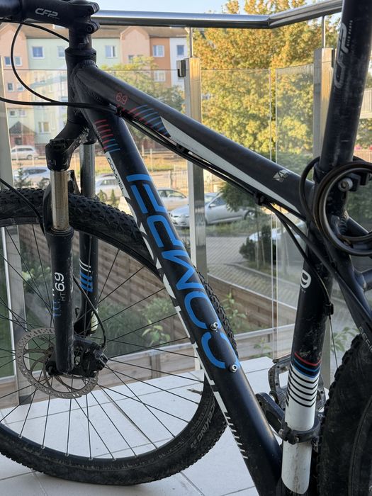 Rower Górski Compel HT 6,9 - Męski 29” - Czarno Niebieski