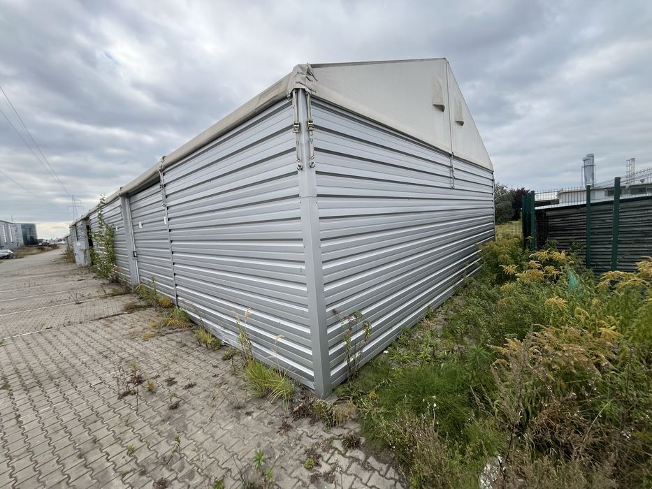 Hala namiotowa aluminiowa solidna  PROTAN  ELMARK 10mx40m