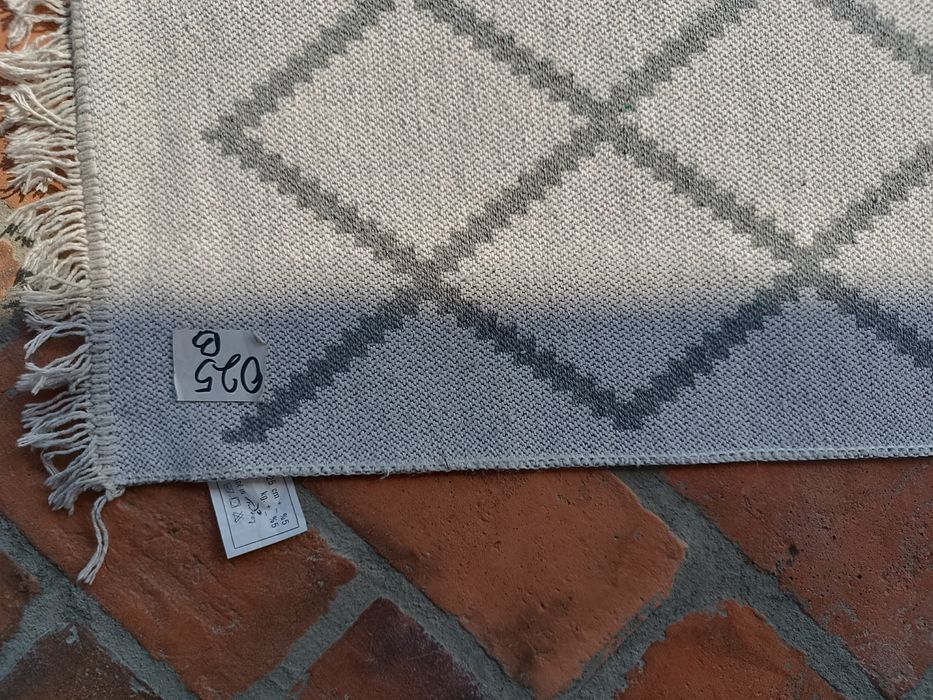 Kilim Boho, dywanik tkany dwustronny 80x125