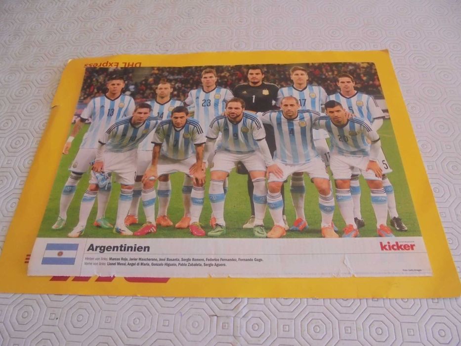 Posters (21,5X30) de Seleções de Futebol no Mundial de 2014 no Brasil