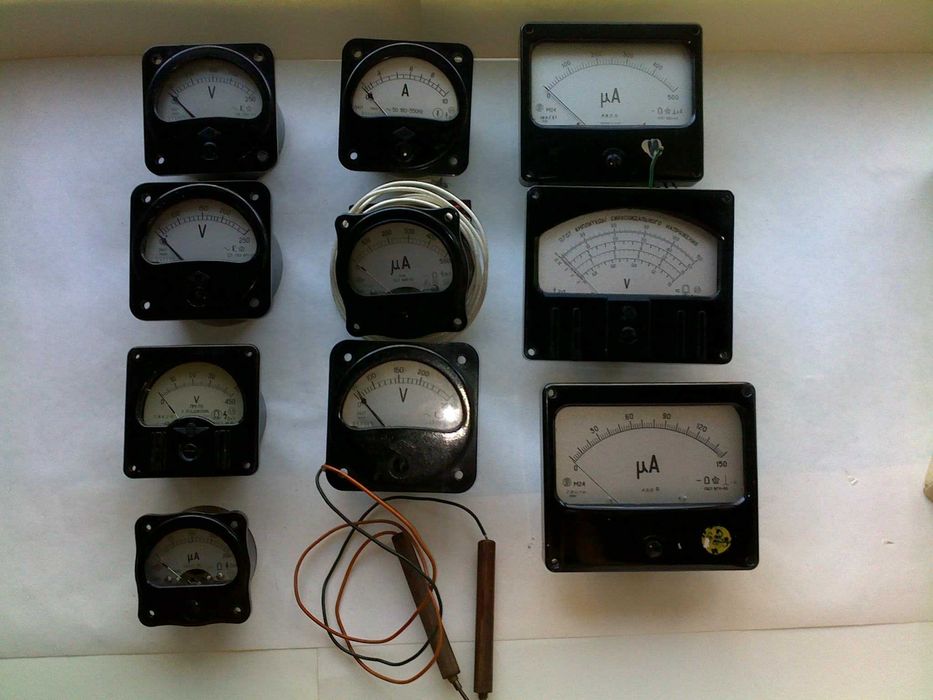 Электроинструмент измерительный прибор ссср амперметр вольтметр реле