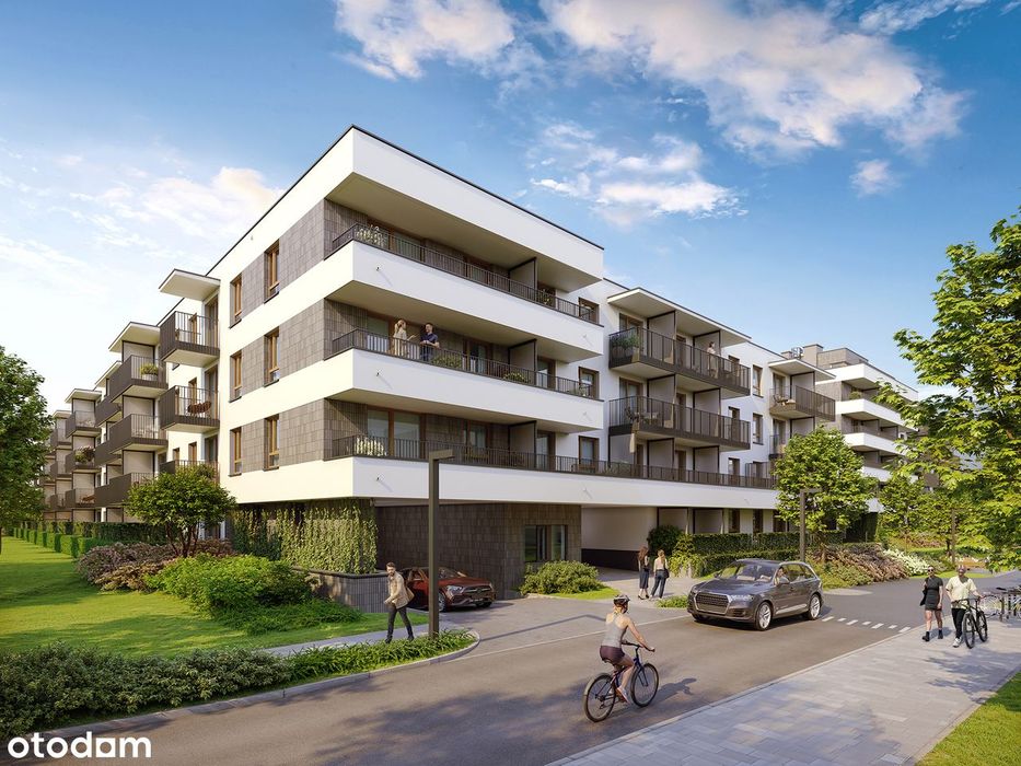 2-pokojowe mieszkanie 41m2 + balkon