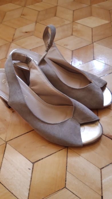 Buty damskie skórzane