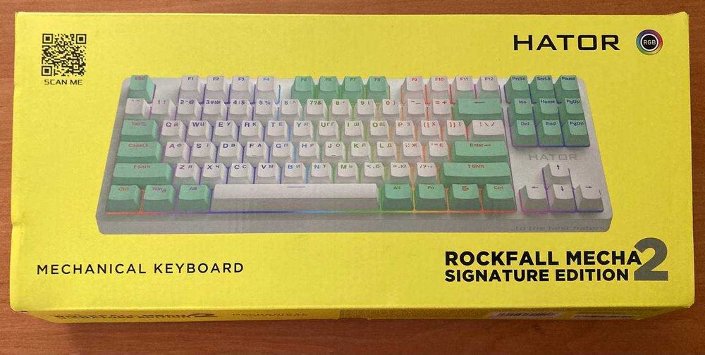 HATOR Rockfall 2 Mecha Signature Edition White/Mint